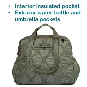 LUG Aviator Carry-All Tote / Shoulder Bag / Overnight Bag / Work Bag - O…